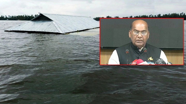 বন্যা পরিস্থিতি আরও অবনতি হওয়ার আশঙ্কা দুর্যোগ প্রতিমন্ত্রীর। ছবি : সংগৃহীত