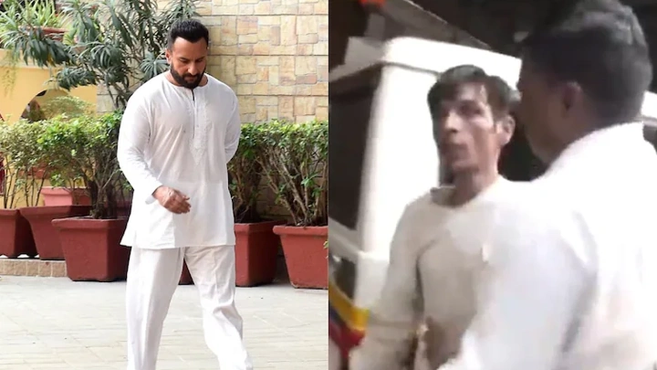 সাইফ আলী খান ও আটক ব্যক্তি